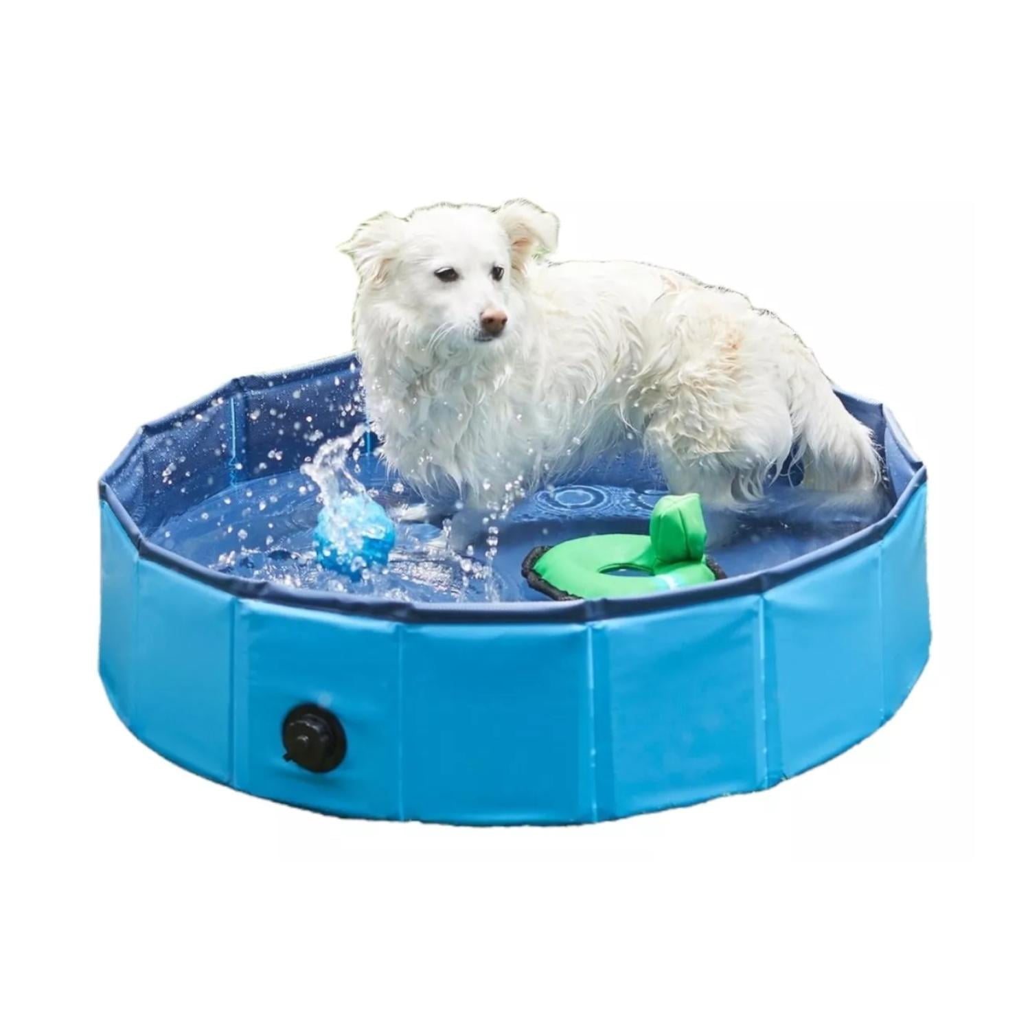 Total Upgrate - Piscina Plegable 120x30cm Para Perros Mascotas