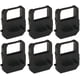 thumbnail image 1 of Cinta para Reloj Marcador COMPUMATIC Pack de 6 Tinta Negra, 1 of 1