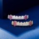 thumbnail image 4 of Grilletes bucales estilo hip hop con acabado dorado de 18 quilates, 8 dientes superiores e inferiores, para hombres y mujeres., 4 of 6