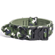 thumbnail image 1 of Collar militar para perros medianos y grandes, collares de nailon ajustables con asa, 1 of 6
