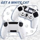 thumbnail image 2 of Set de skin para control SoAegis con orejas de gato blancas para PS5, 2 of 6