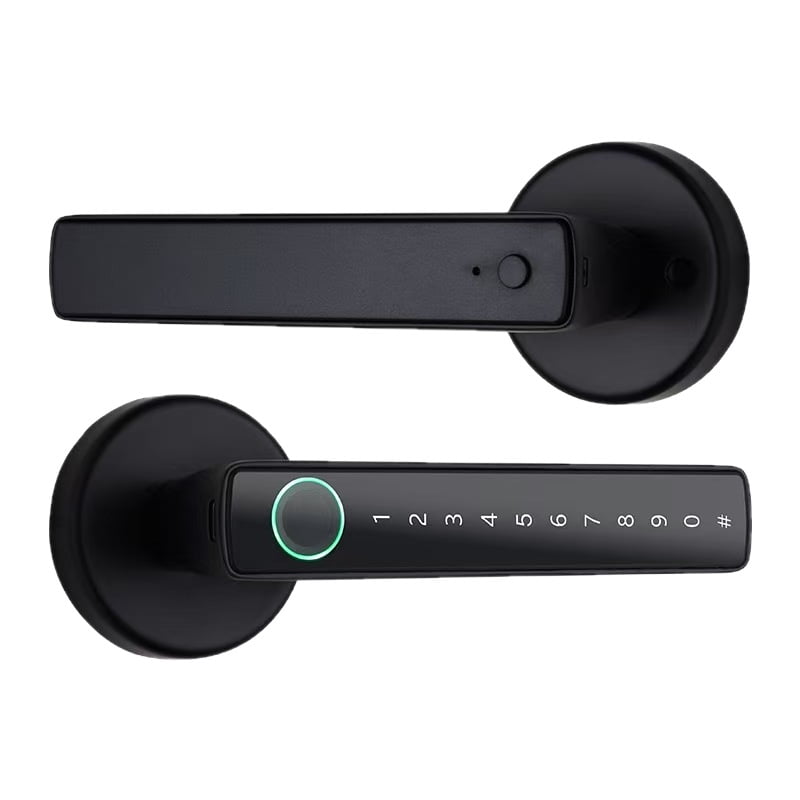 Xusx111 - [nuevo] Cerradura Inteligente De Huellas Dactilares Cerradura De Puerta, Cerradura Inteligente Cerradura De Puerta De Entrada Sin Llave, Apartamento De Dormitorio De Casa (negro)