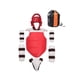 thumbnail image 2 of Equipo de protección para Taekwondo, casco de boxeo para niños y hombres, 5 uds., equipo profesional de protección de costillas, conjunto de equipo de 160 a 170cm, 2 of 5