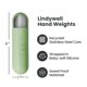 thumbnail image 4 of Juego de 2 pesas de mano Lindywell Soft Grip de 1 kg para mujer, 4 of 9