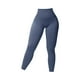 thumbnail image 2 of Pantalones De Yoga Para Mujer Leggings De Cintura Alta Elásticos Para Correr Ejercicio Azul Gris S, 2 of 3