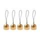 thumbnail image 4 of 5 Piezas Campana de cobre Adornos navideños Campana de la puerta Colgante de latón Campanas de latón Mini Campana Windchimes para el jardín de su casa, 4 of 5