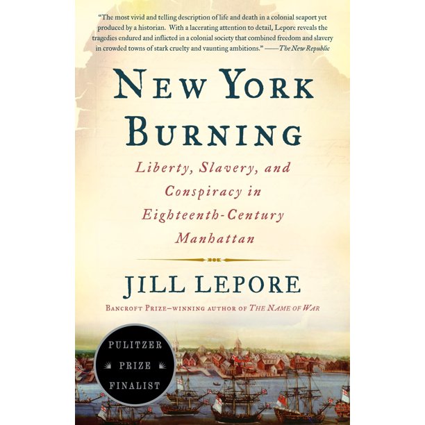 Libro Vintage: New York Burning: Libertad, Esclavitud y Conspiración en el Manhattan del Siglo XVIII