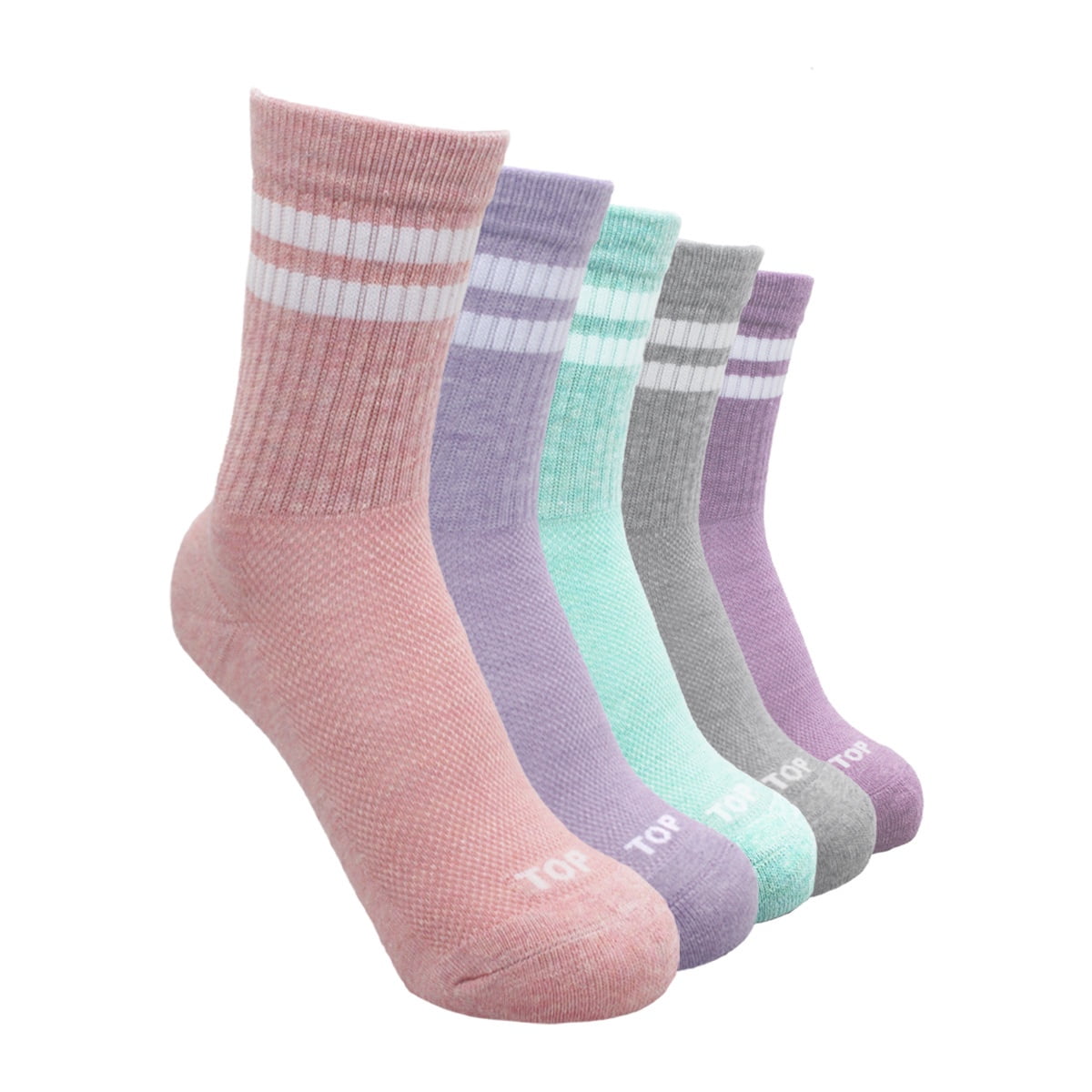 Top - Calcetines Niña Deportivos Largos Pack 5 C2