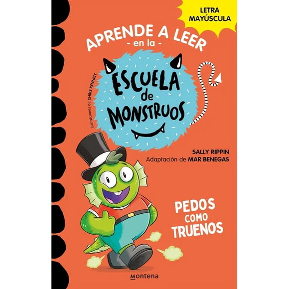 Libro Aprender A Leer En La Escuela De Monstruos 7 - Pedos Como Truenos