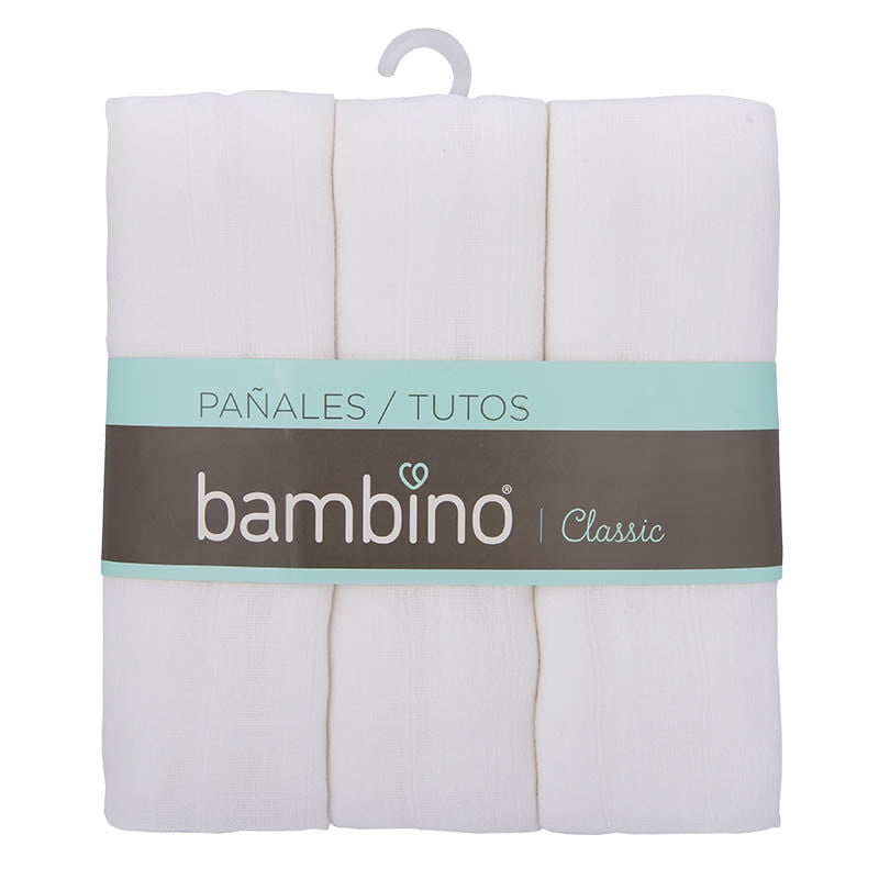 Bambino - Rrp Bam P.Tela Blanco 1Un