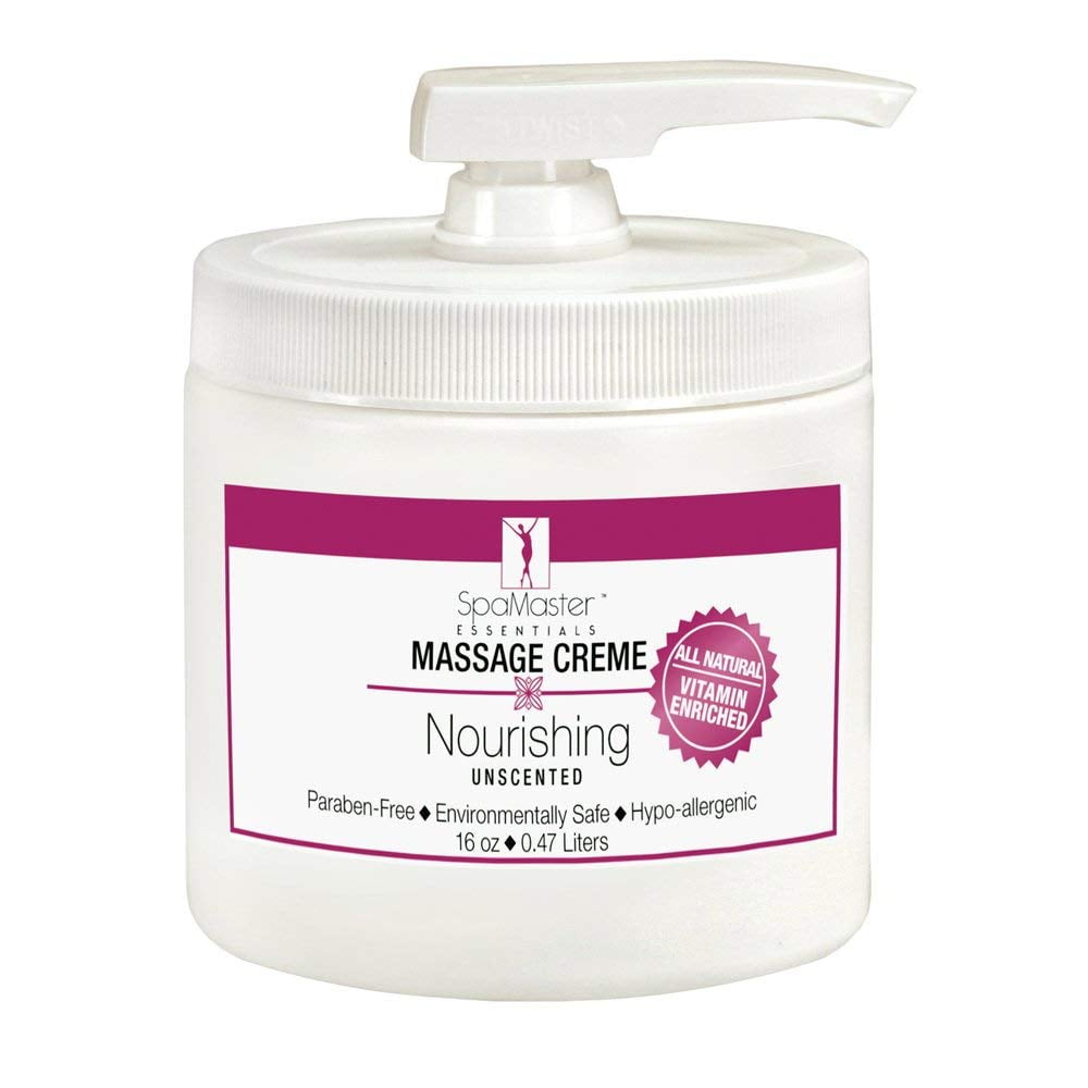 Crema De Masaje Master Massage Spamaster Sin Perfume 473 Ml