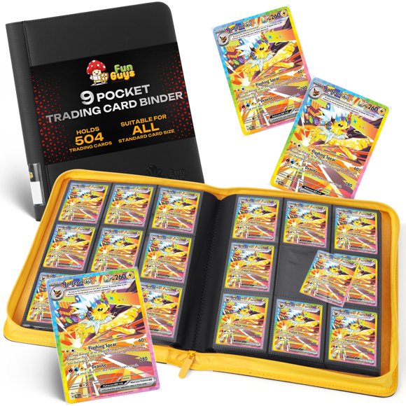 Portacartas FunGuys de 9 bolsillos para 504 cartas