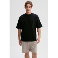 Fashionspark - Polera Hombre Oversize Negro - Vlll