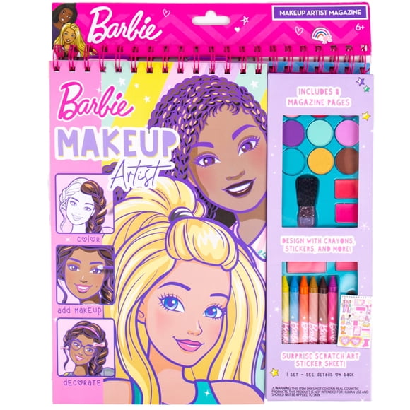 Revista de maquilladores Horizon Group USA Barbie con más de 130 plantillas