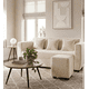 thumbnail image 1 of Nuvo + 1 Pouf Beige, 1 of 3