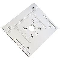 Magideal - Placa De Inserción De Mesa De Enrutador, Bancos De Tablero Abatible De Fresado De Madera, Valla Deslizante De Alta Resistencia, Placa De Montaje De In Placa B