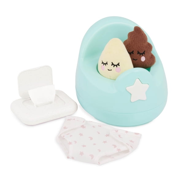 Accesorio para aprender a ir al baño LullaBaby con 2 sonidos para muñeca