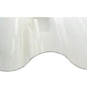 Policarbonato Ondulado 0,81X2,0Mts 0,7Mm Transparente Dvp