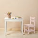 thumbnail image 2 of Pack Kids 1 Mesa 2 Sillas Olivia Blanco/Rosado, 2 of 10