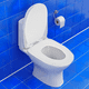 thumbnail image 3 of Asiento Madera Redondo Cierre Suave Alta Densidad Blanco, 3 of 3