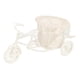 thumbnail image 1 of Bicicleta Flor Artificial Cesta Florero Planta Estante Para Fiesta Interior Decoración Del Hogar Blanco, 1 of 5