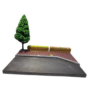 Bothyi - Fondo De Escena En Miniatura A Escala 1/64, Modelo Arquitectónico En Miniatura Para Juguete