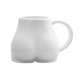 thumbnail image 4 of Taza De Café De Cerámica De 300 Ml, Forma De Trasero De Culo, Café, Novedad, Decoración Nórdica, Regalos, Blanco, 4 of 5