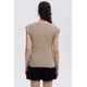 thumbnail image 3 of Polera Mujer Manga Vuelos Beige, 3 of 4