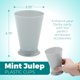 thumbnail image 5 of Vasos de plástico Mint Julep de 10 ml, paquete de 12 unidades, Kentucky Party Derby, 5 of 9