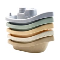 Magideal - 5 Uds., Juguetes Apilables Para La Hora Del Baño, Botes De Baño, Bañera De Juguete, Juguetes De Agua, Botes De Baño Flotantes, Regalo De Cumpleaños,