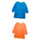 thumbnail image 2 of Ni?os Ni?os Manga Larga Delantal Pintura Impermeable Smock Azul M + Naranja L, 2 of 3