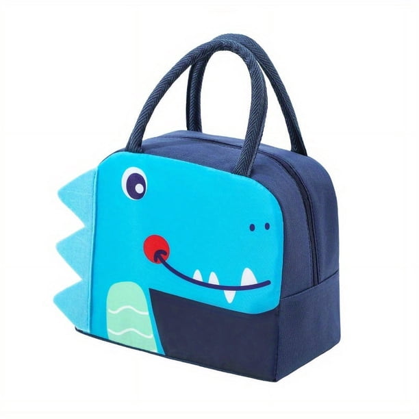 1pc 3D Three-dimensional Lunch Bag, Cute Cartoon Lunch Bag, Lunch Box Bag, Handbag, Storage Insulation Bag, Canvas Lunch Box Bag