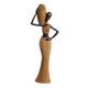 thumbnail image 2 of Estatua De Se?ora Tribal Africana, Adorno De Resina, Pieza De Arte Coleccionable Para Cafetería, Bar, Estilo C, 2 of 5