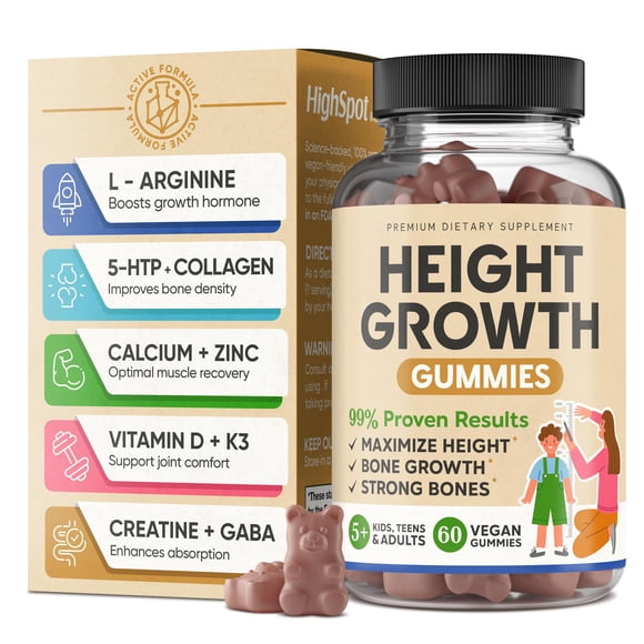 Gomitas Highspot Growth 60 Unidades