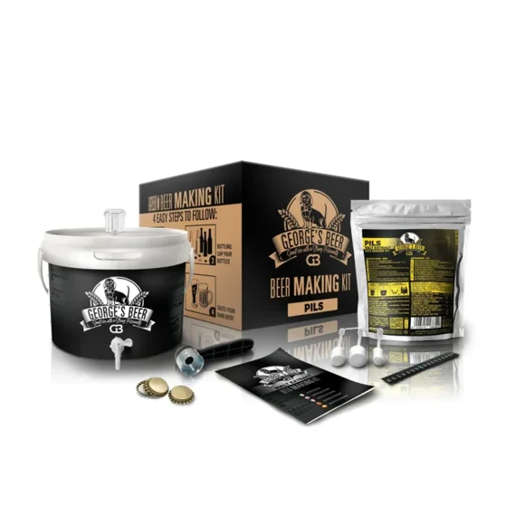 Kit para hacer cerveza Pilsen en casa - George’s Beer Pilsen 5L