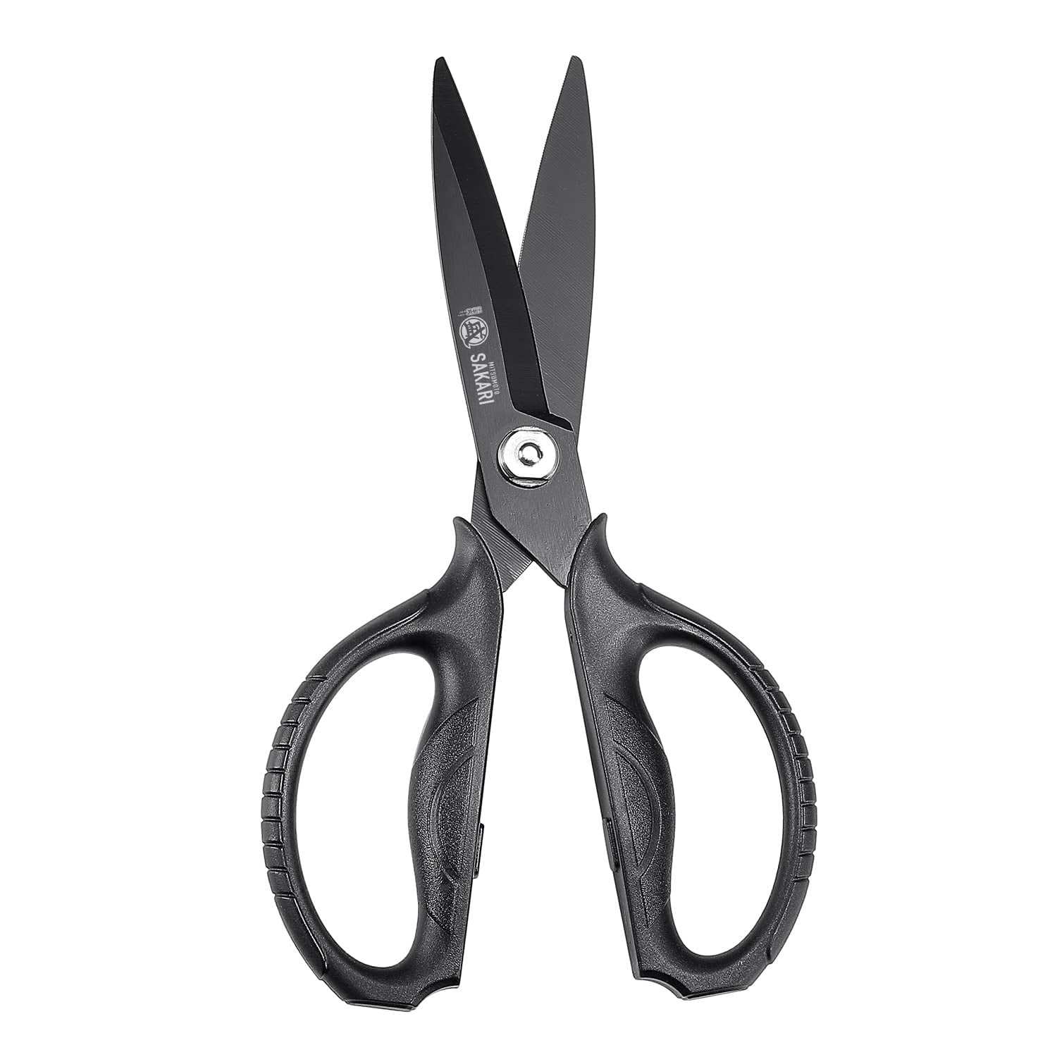 Tijeras De Cocina Mitsumoto Sakari Japonesas Black Titanium