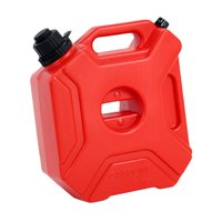 Ioensy - Tanque De Combustible Para Automóvil, 5 L/1,3 Galones, Tanque De Almacenamiento A Prueba De Fugas Para Vehículos Todoterreno, Color Rojo
