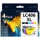 thumbnail image 1 of Cartuchos De Tinta Lc406xl De Alto Rendimiento Paquete De 4, 1 of 7
