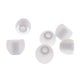 thumbnail image 5 of El auricular en la oreja de silicona de 3.8 mm cubre los tapones de los auriculares 3 pares de color blanco transparente, 5 of 5