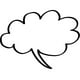 thumbnail image 1 of Decomural Speech Bubble Cloud Shape WS-15551, 1 of 2