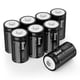 thumbnail image 1 of Baterías recargables BONAI D 10.000 mAh 1.2 V Ni-MH (paquete de 8), 1 of 8