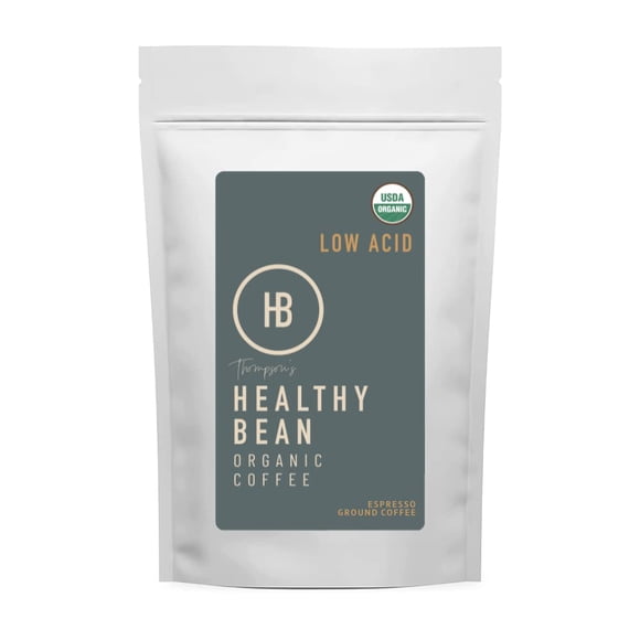 Café espresso molido orgánico Healthy Bean de Thompson's, 325 ml