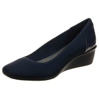 Zapato Anne Klein Wisher Wedge Pump Para Mujer Azul Marino