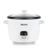 Aroma Housewares - Arrocera Aroma Arc-393Ng, 350 Ml/1,4 L, 3 Tazas/6 Tazas, Blanca