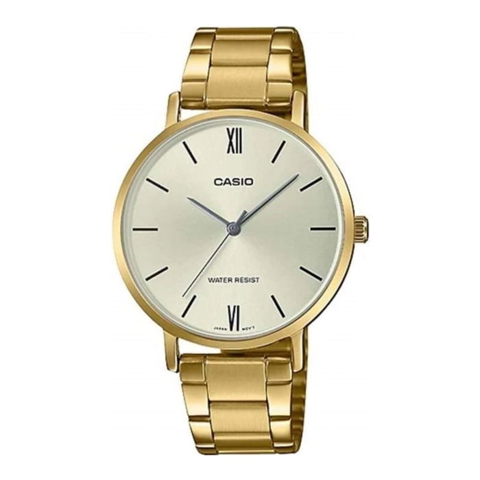 Reloj Analogo Dorado Casio Ltp-vt01g-9b