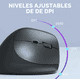 thumbnail image 3 of Mouse BT Ergonómico 2,4Hz 1600DPI Recargable UT-MOER200R Utek, 3 of 3