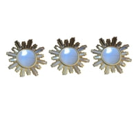 Mc Group - Set De Espejos Redondos Decorativos Forma Rayos De Sol