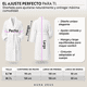 thumbnail image 3 of Bata De Baño Algodon Absorbente Suave Unisex Seca Rapido Blanco, 3 of 10