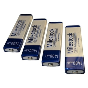 Batería Milestock Para Reproductor Sony Walkman Player, 4 Unidades