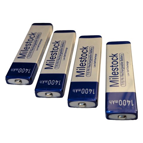 Batería Milestock Para Reproductor Sony Walkman Player 4 Unidades